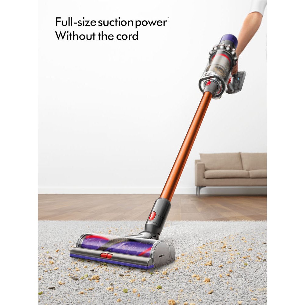 Dyson V10 ABSOLUTE NEW Trådlös Stavdammsugare – 60 minuters driftstid, Anti-Tangle-munstycke