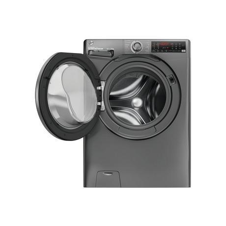 Hoover H3WPS496TMRR6 9 kg Tvättmaskin med 1400 rpm – Grafit, fristående, frontladdning