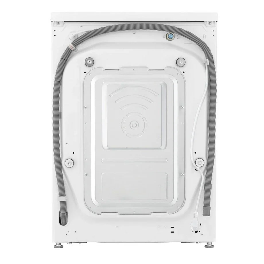 LG F4Y510WBLN1 10 kg Ångtvättmaskin med 1400 rpm – Vit, fristående, frontladdning, energiklass A