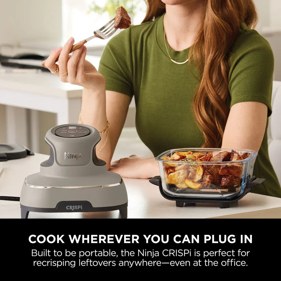 Ninja FN101UKST CRISPi 4-i-1 Portabel Glasluftfritera med stenplatta