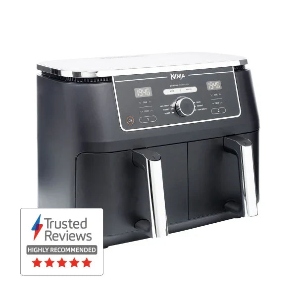 Ninja Foodi MAX Dual Zone Air Fryer AF400UK 9,5 L – Svart