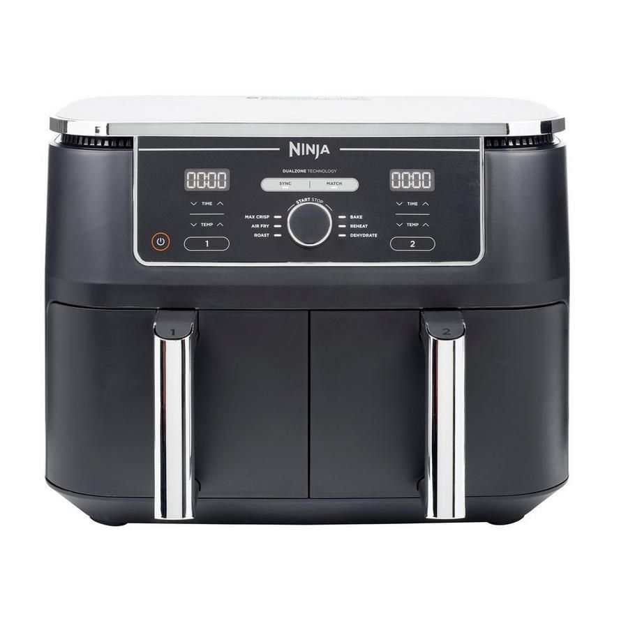 Ninja Foodi MAX Dual Zone Air Fryer AF400UK 9,5 L – Svart