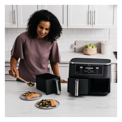 Ninja Foodi MAX Dual Zone Air Fryer AF400UK 9,5 L – Svart
