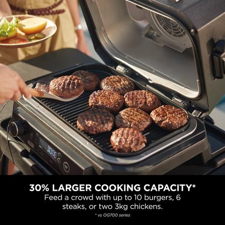Ninja OG850UK Woodfire Pro XL – Elektrisk grill & röker för hemmet