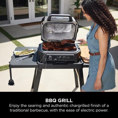 Ninja OG850UK Woodfire Pro XL – Elektrisk grill & röker för hemmet